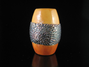 Experiments glazing Bisque Beads3